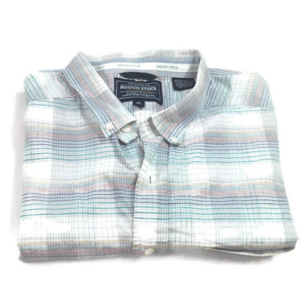 Roughstock Men's Button-up Shirt 2XL A0102 - Picture 8 of 8